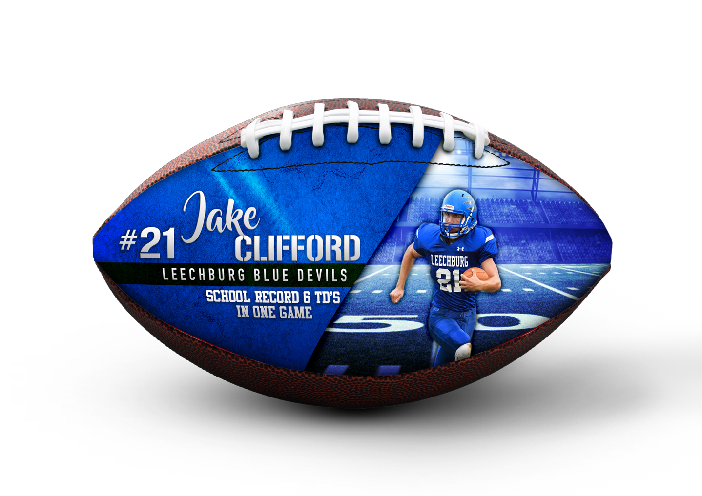 Personalized football Player’s gift Personalized football gift for your player
