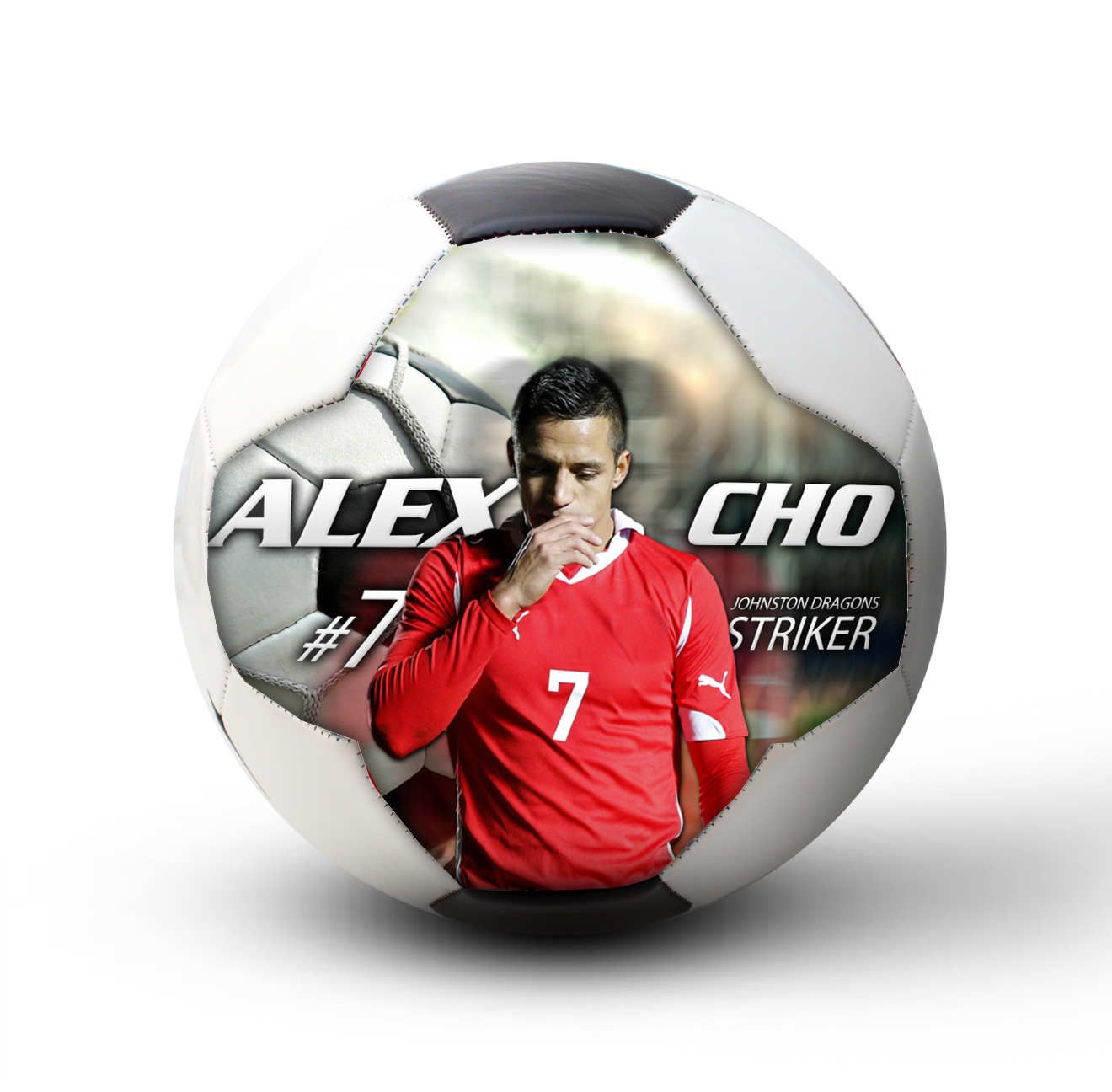 Custom soccer ball Player's gift Custom designed soccer ball gift for your coach