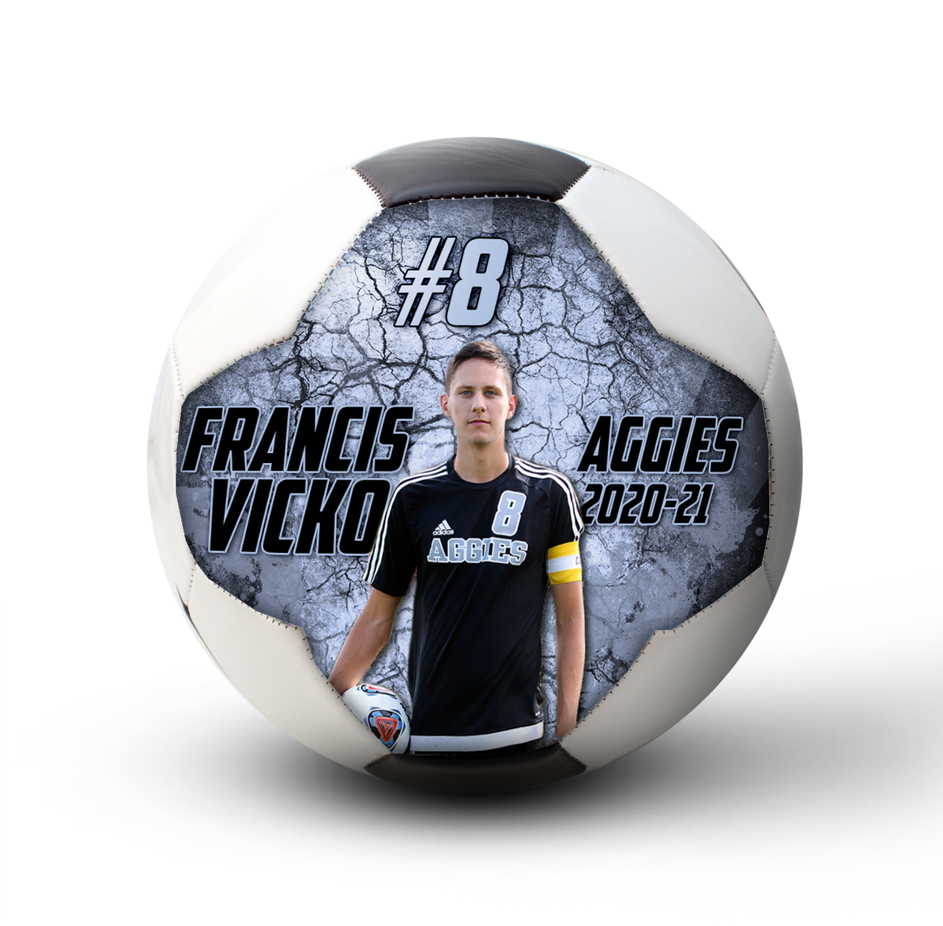 Custom soccer ball Player's gift Custom designed soccer ball gift for your coach