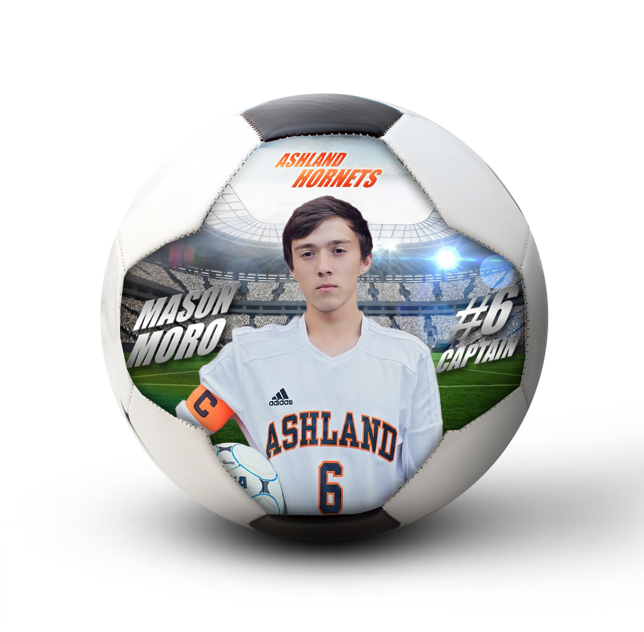 Custom soccer ball Player's gift Custom designed soccer ball gift for your coach